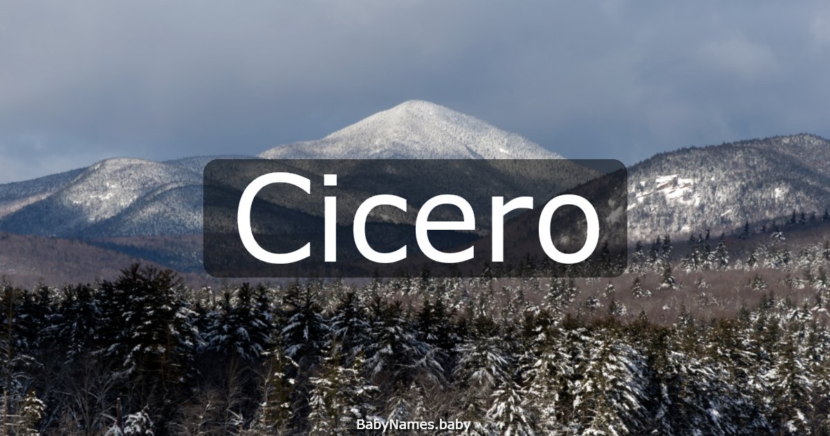 Cicero