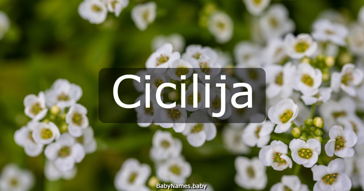 Cicilija