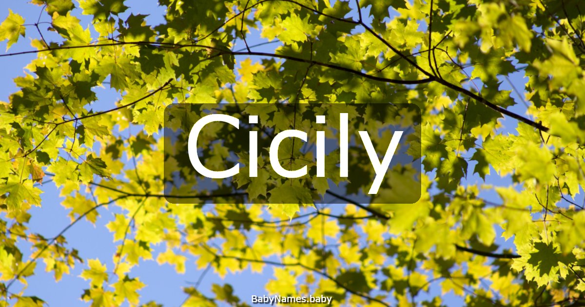 Cicily