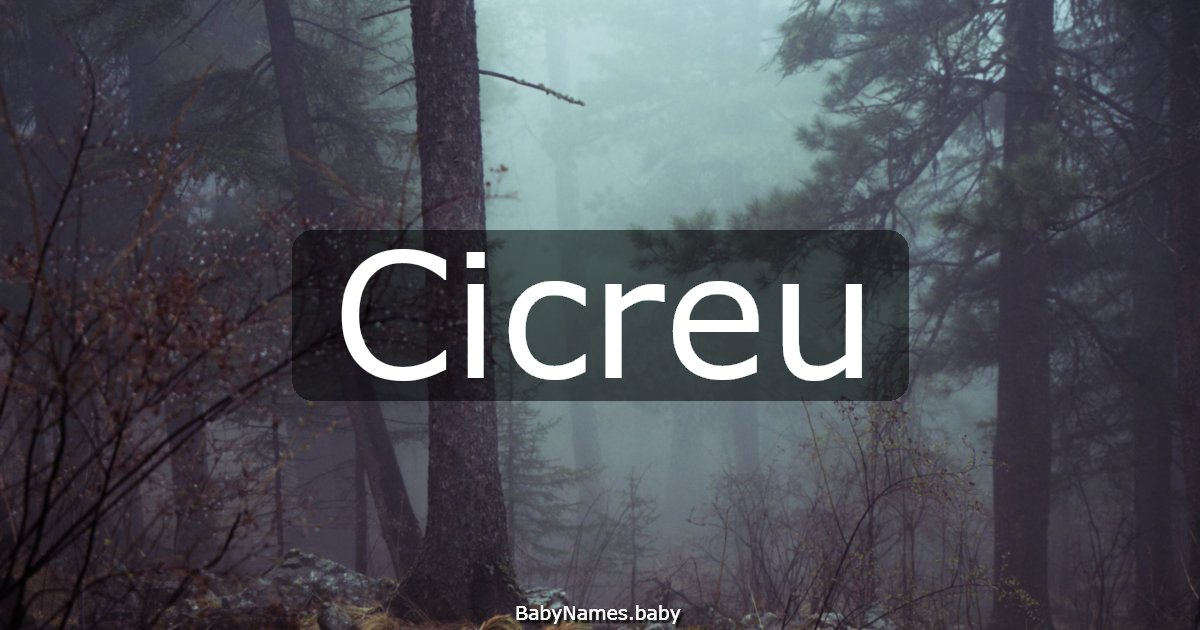 Cicreu