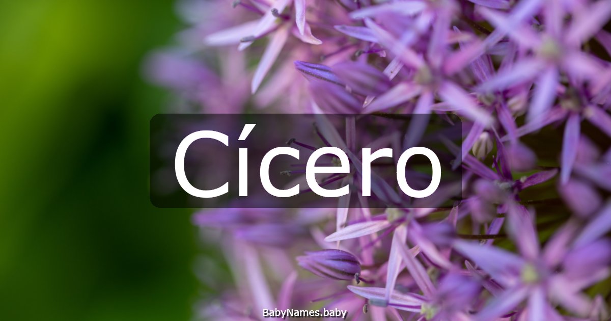 Cícero