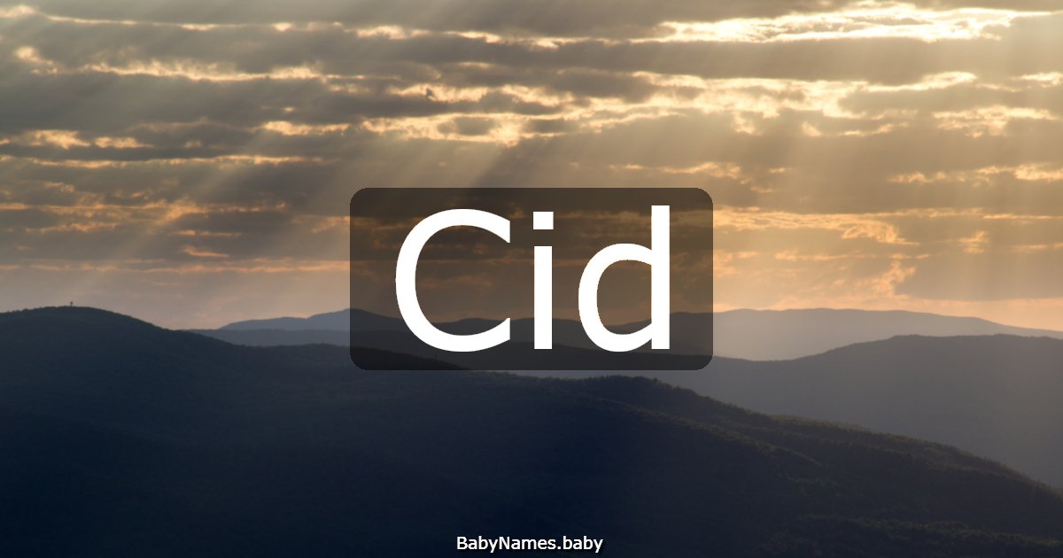 Cid