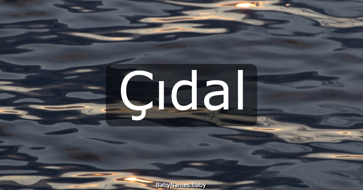 Çıdal