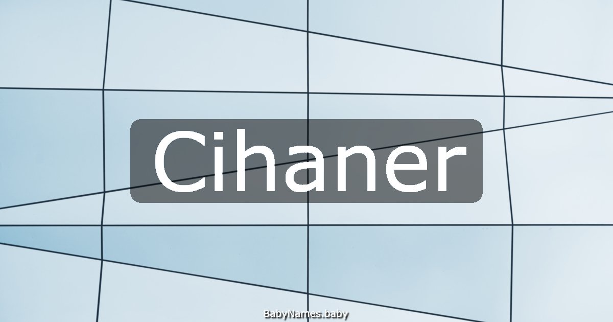 Cihaner
