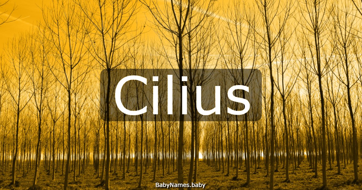 Cilius