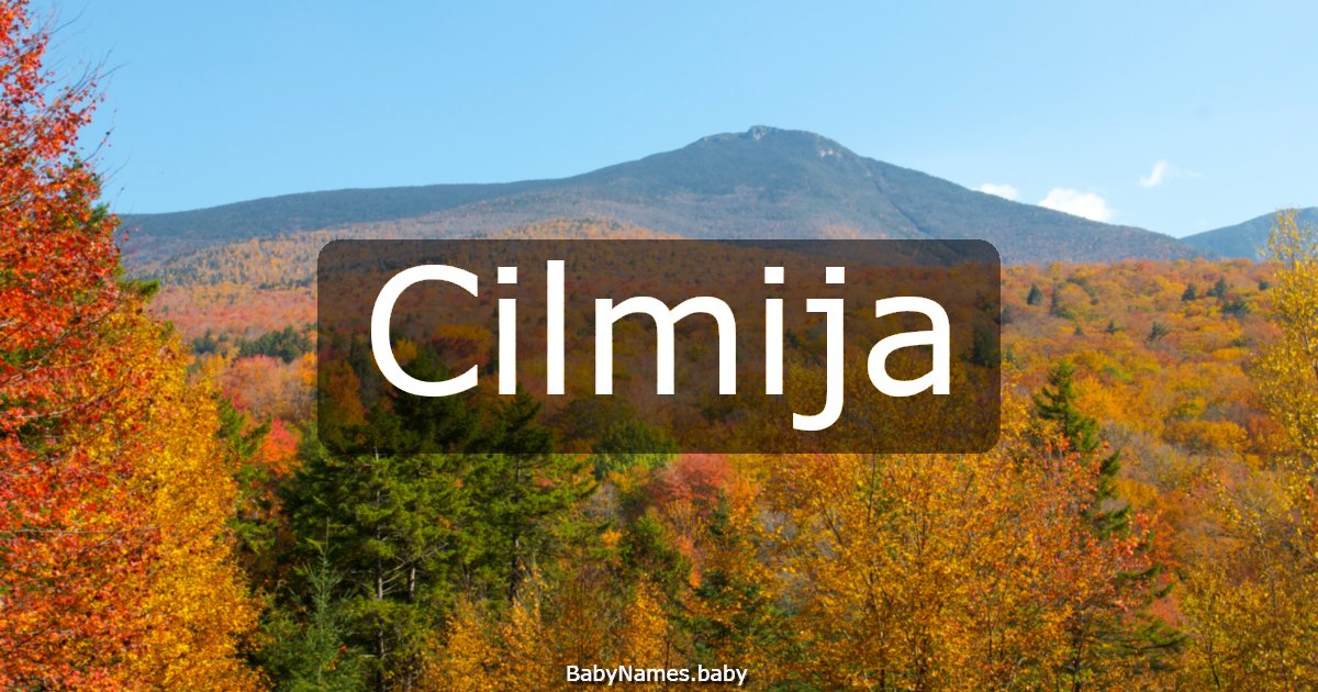 Cilmija