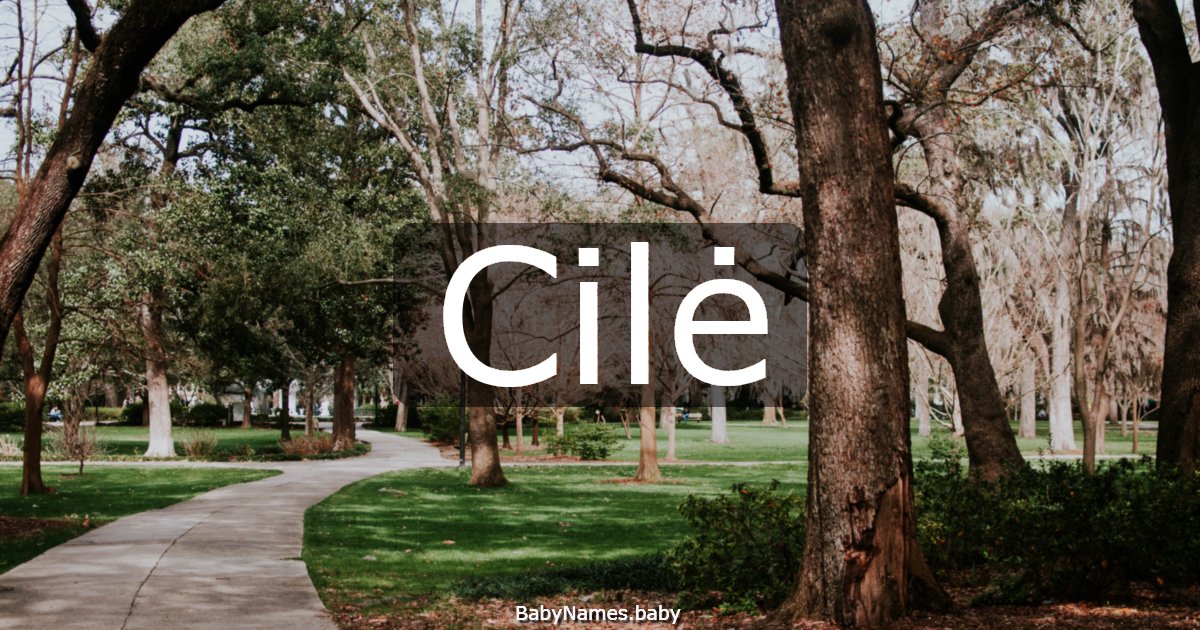 Cilė