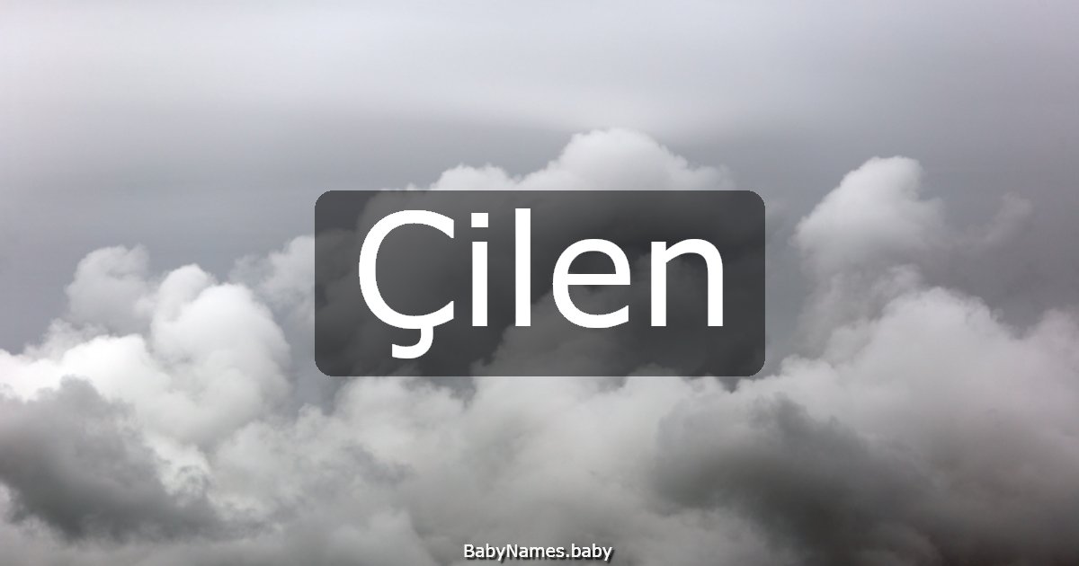 Çilen