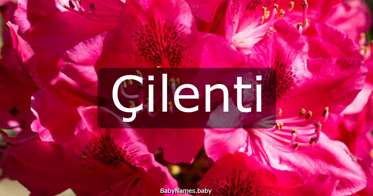 Çilenti