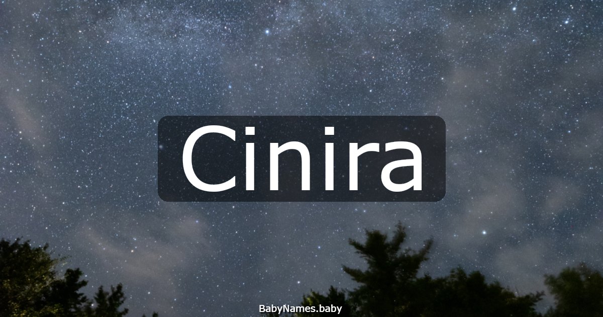Cinira