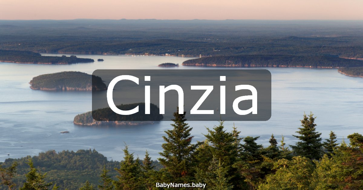 Cinzia
