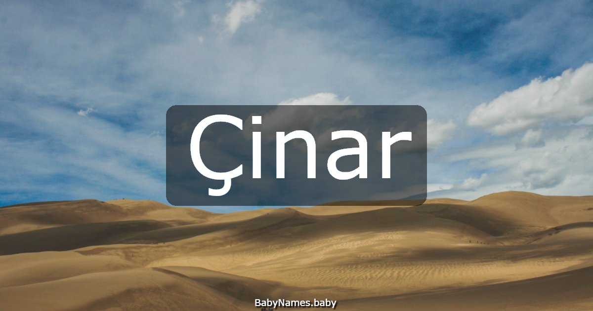 Çinar