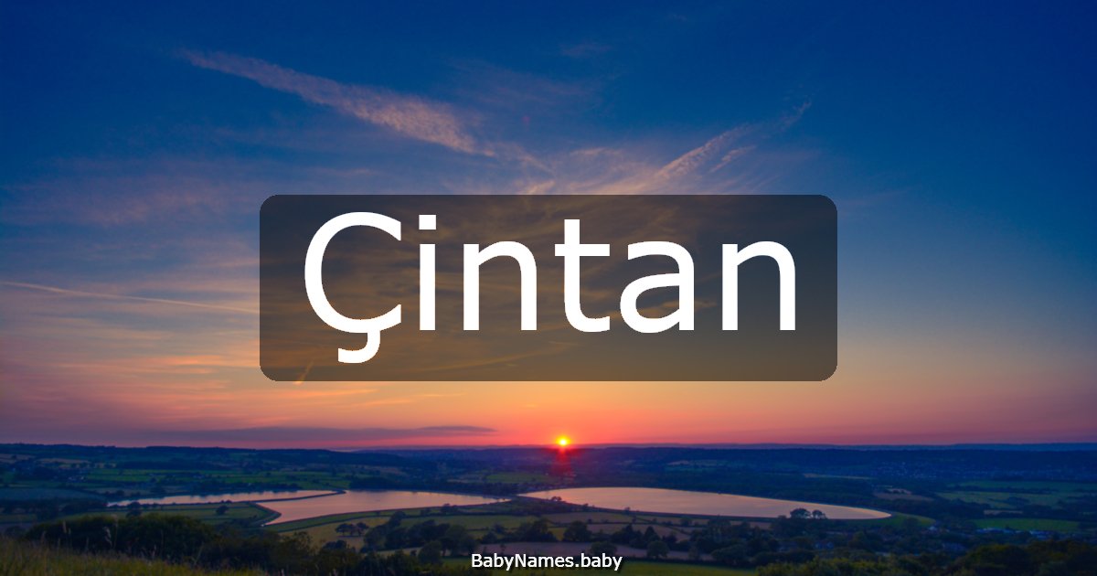 Çintan