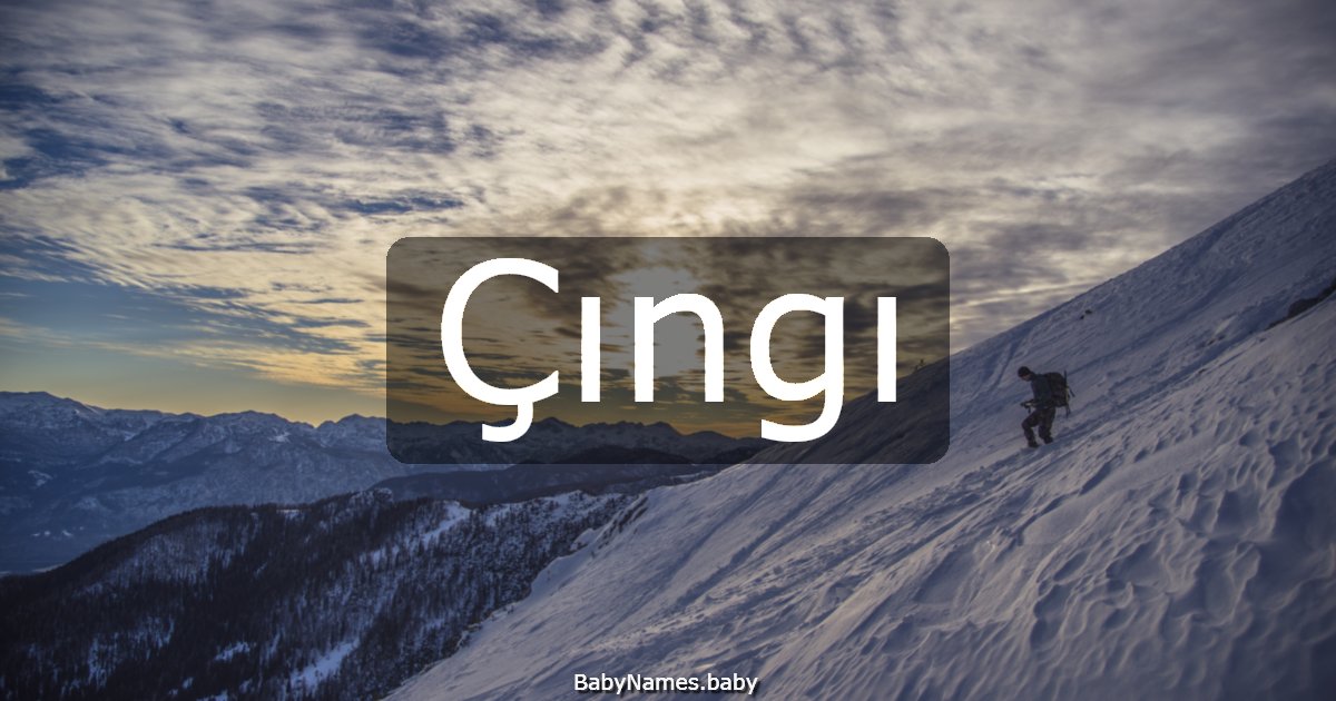 Çıngı