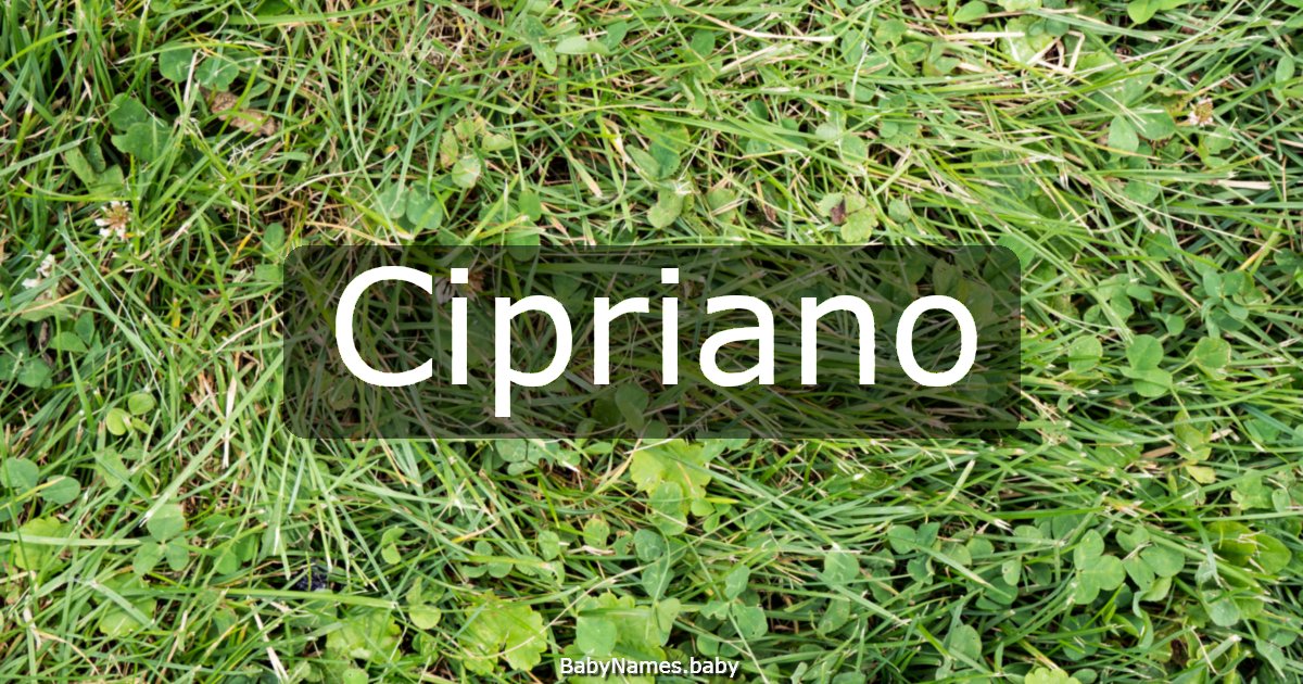 Cipriano