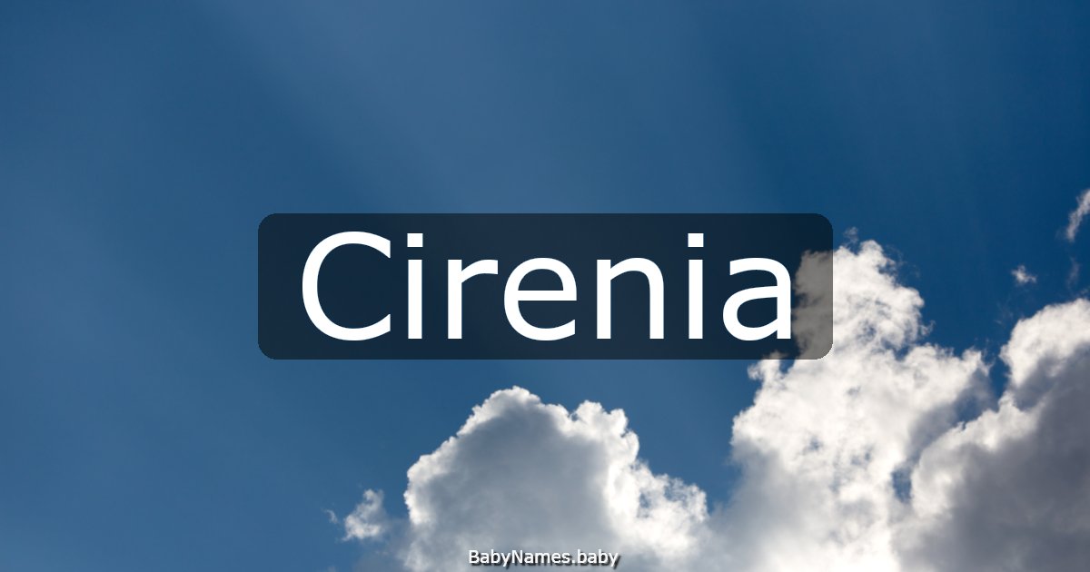 Cirenia