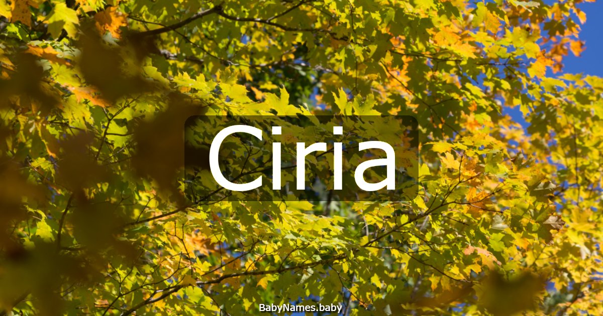 Ciria