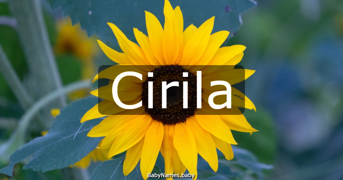 Cirila