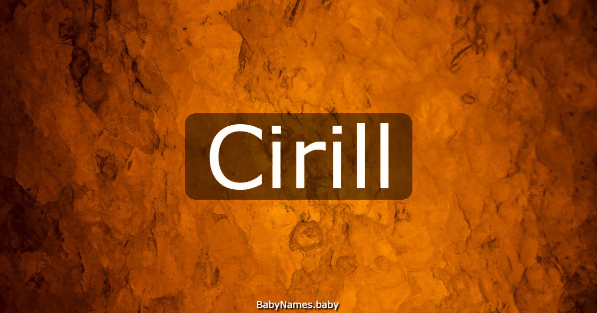 Cirill