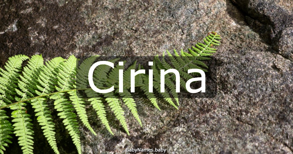 Cirina