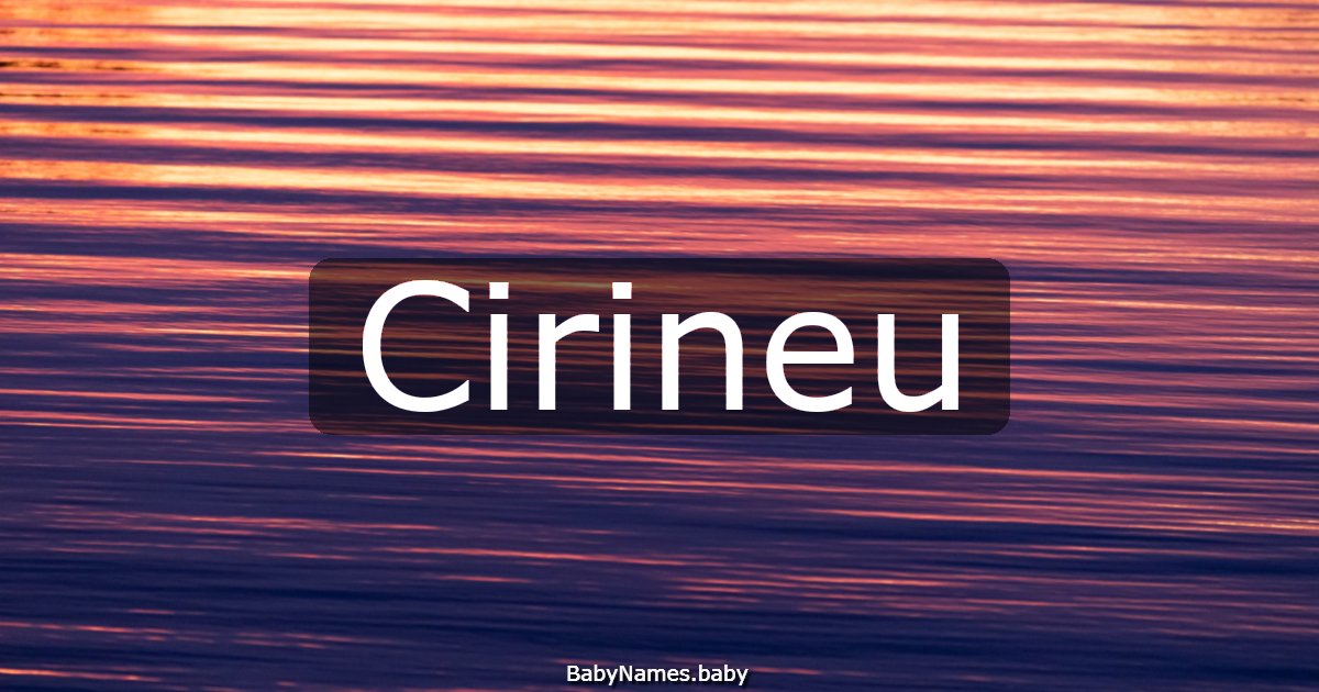 Cirineu