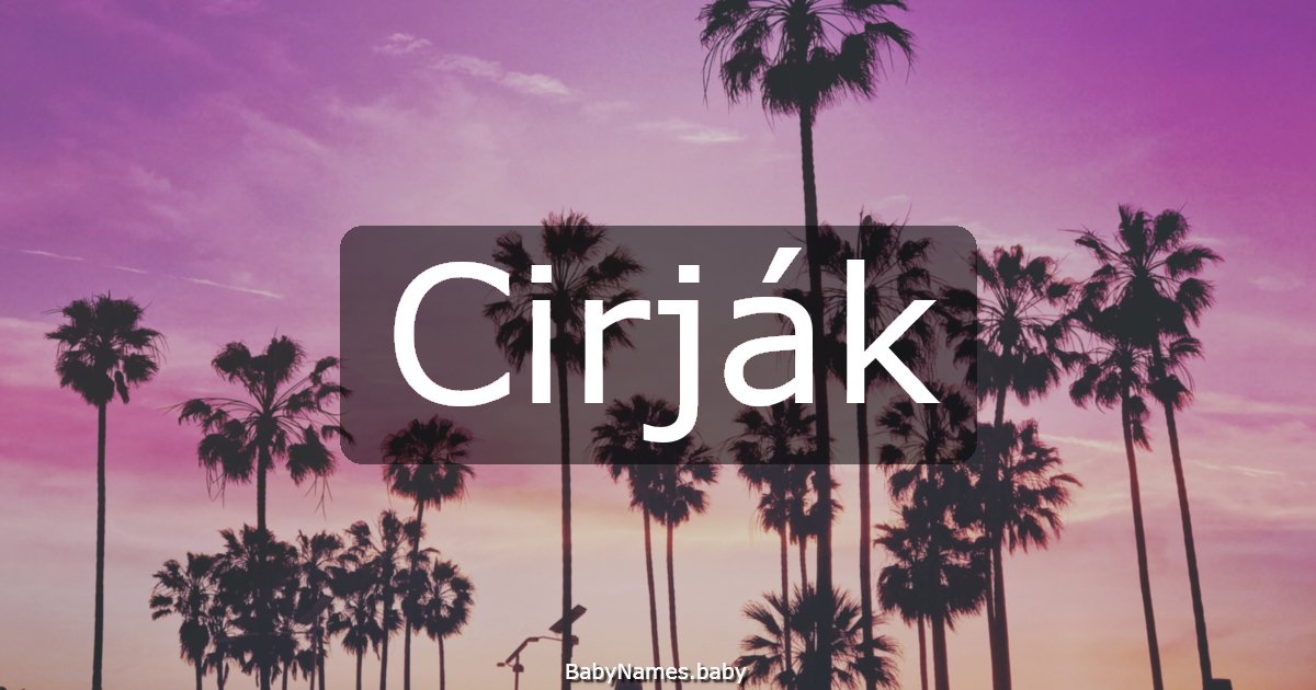 Cirják