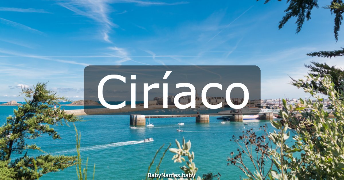 Ciríaco