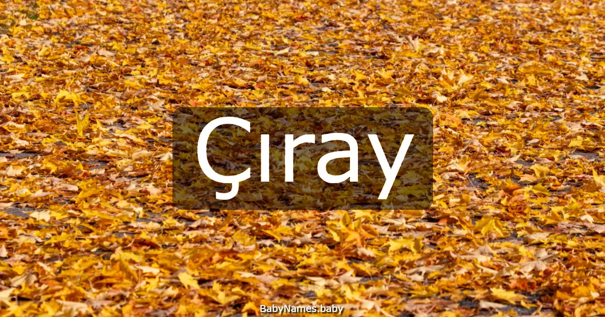 Çıray