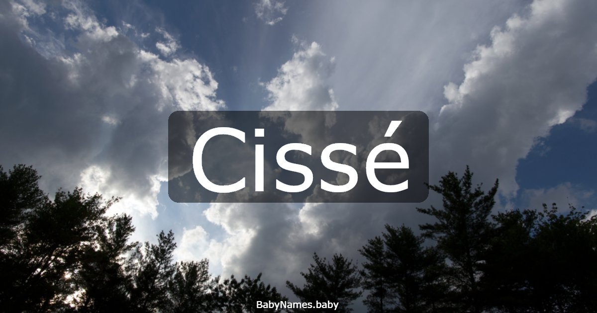 Cissé