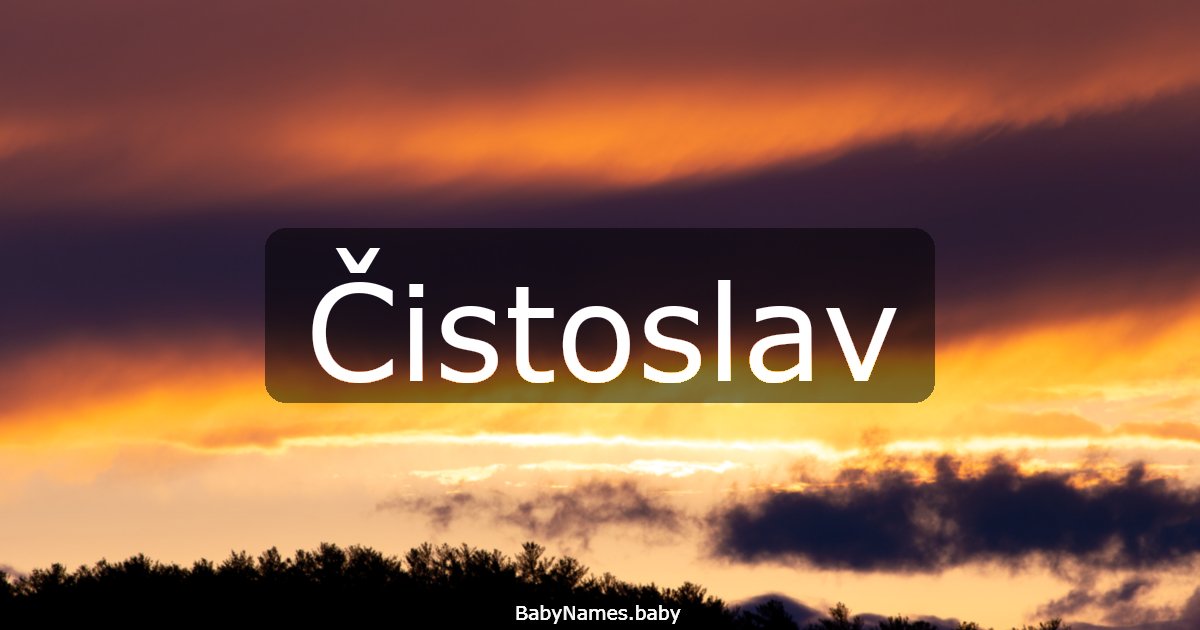 Čistoslav