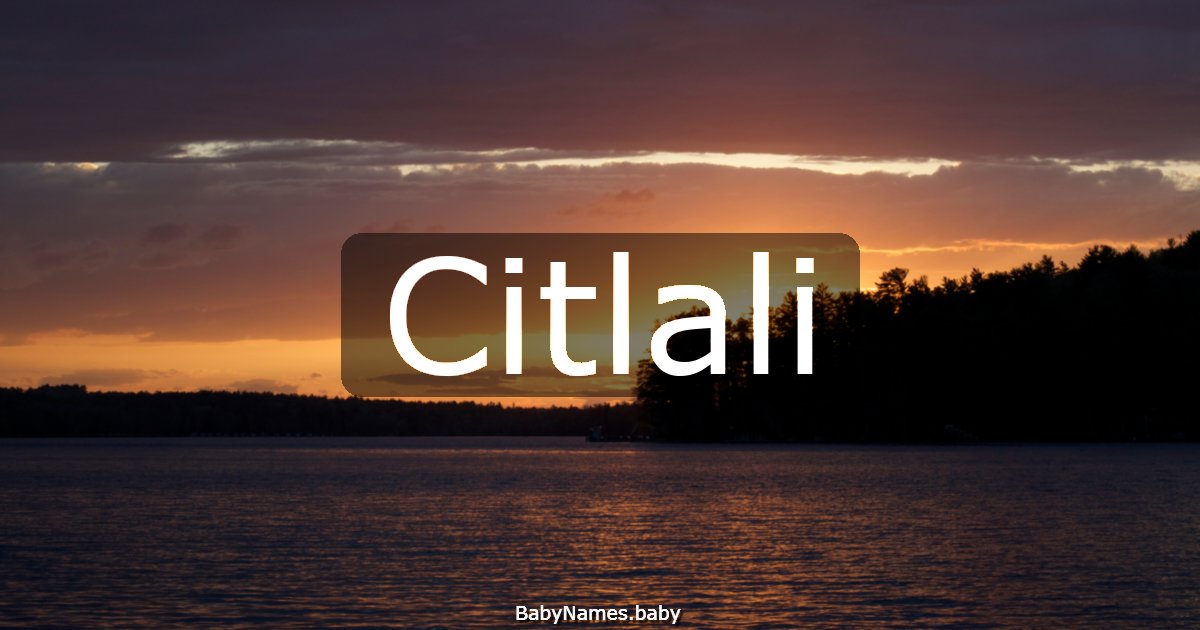 Citlali