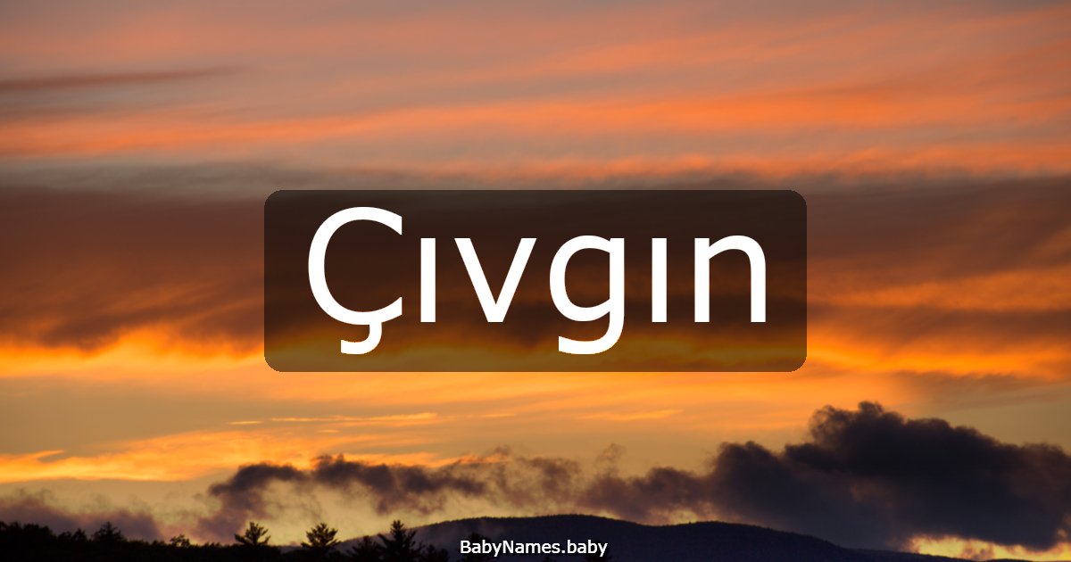 Çıvgın