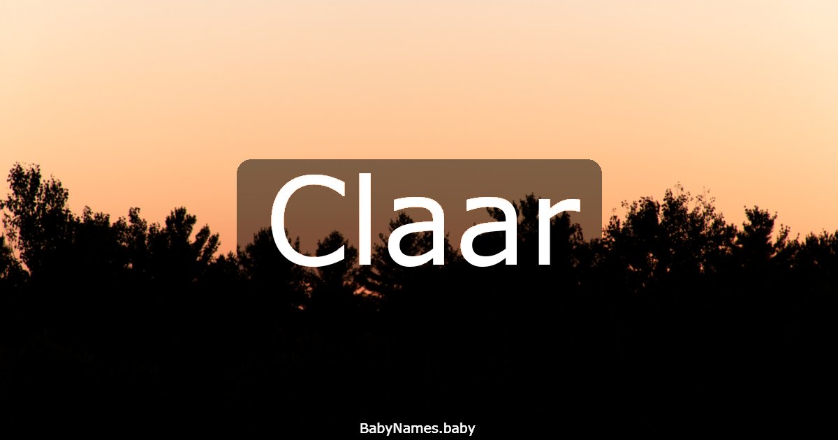 Claar