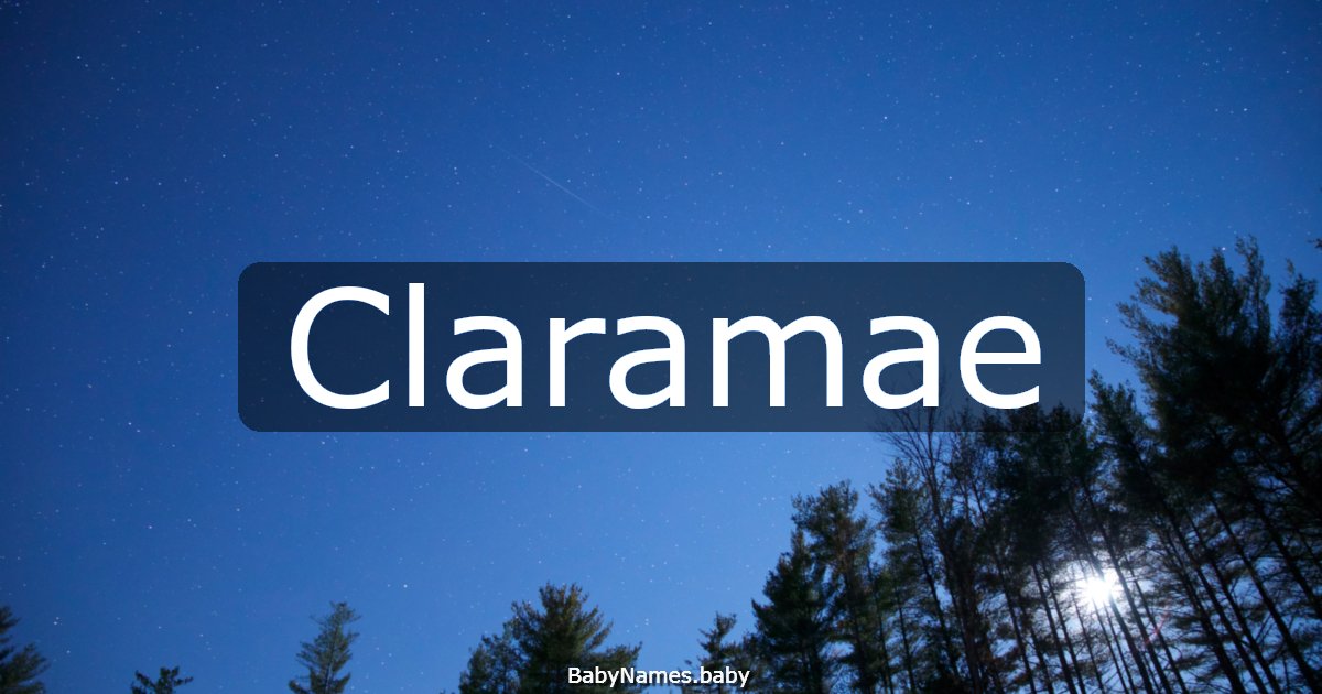 Claramae