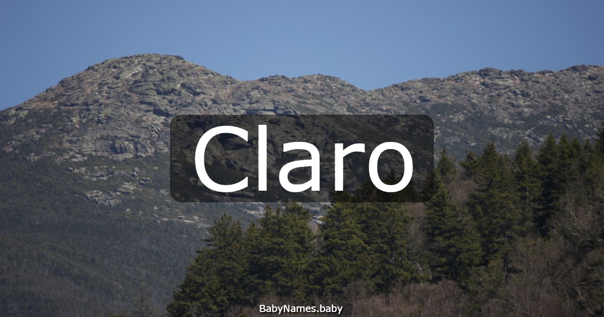 Claro