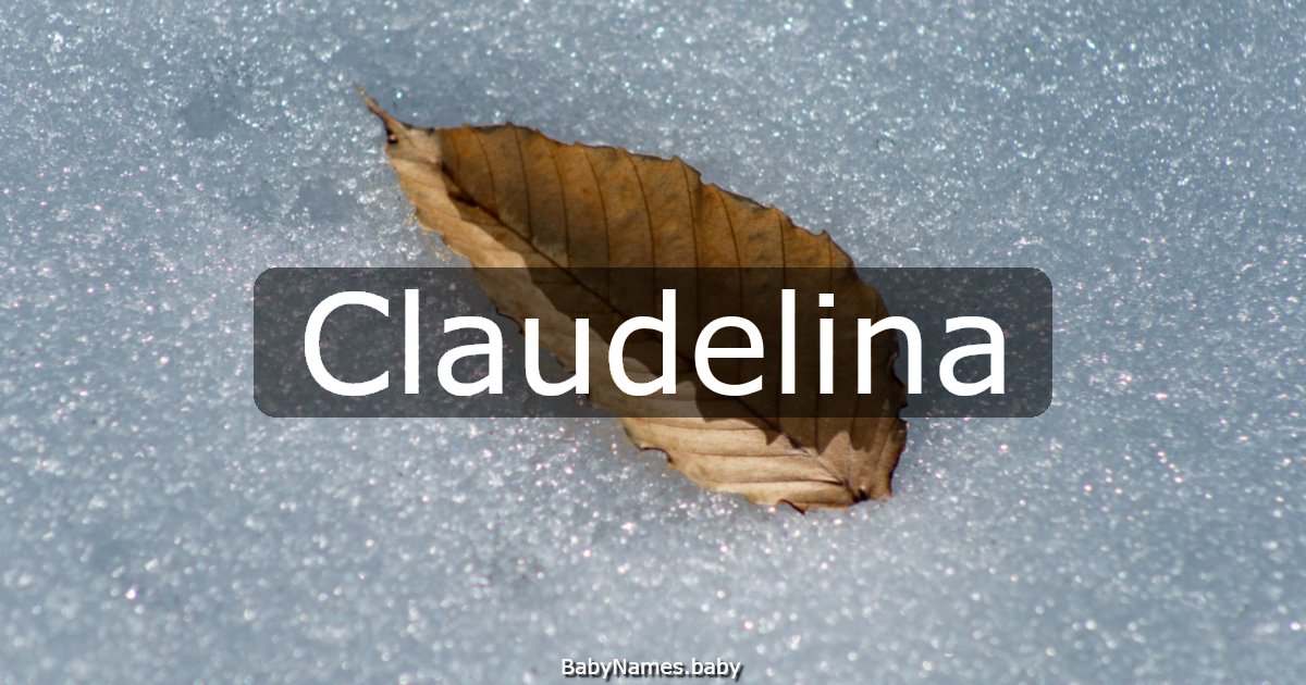 Claudelina