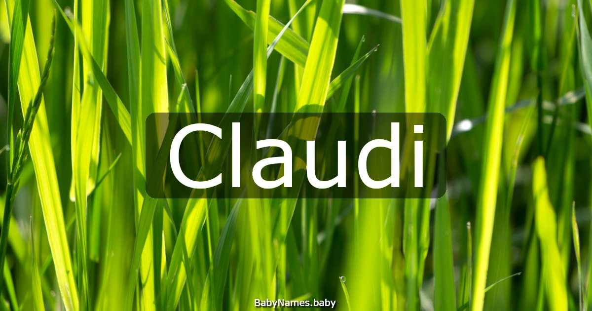 Claudi