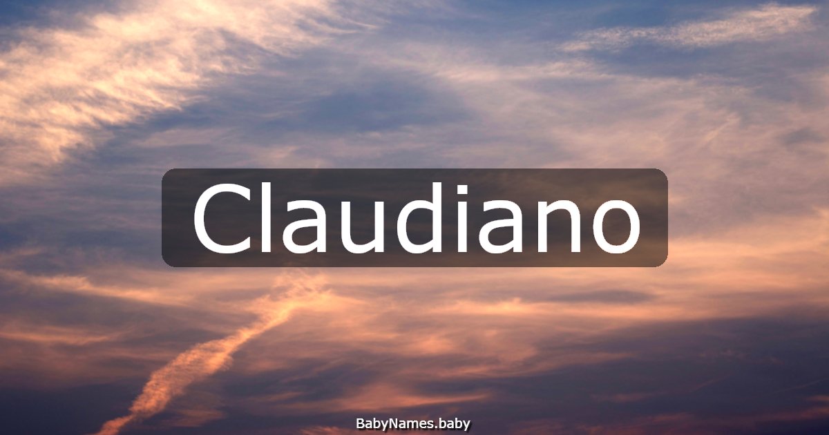 Claudiano