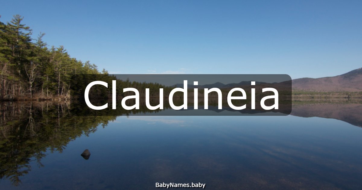 Claudineia