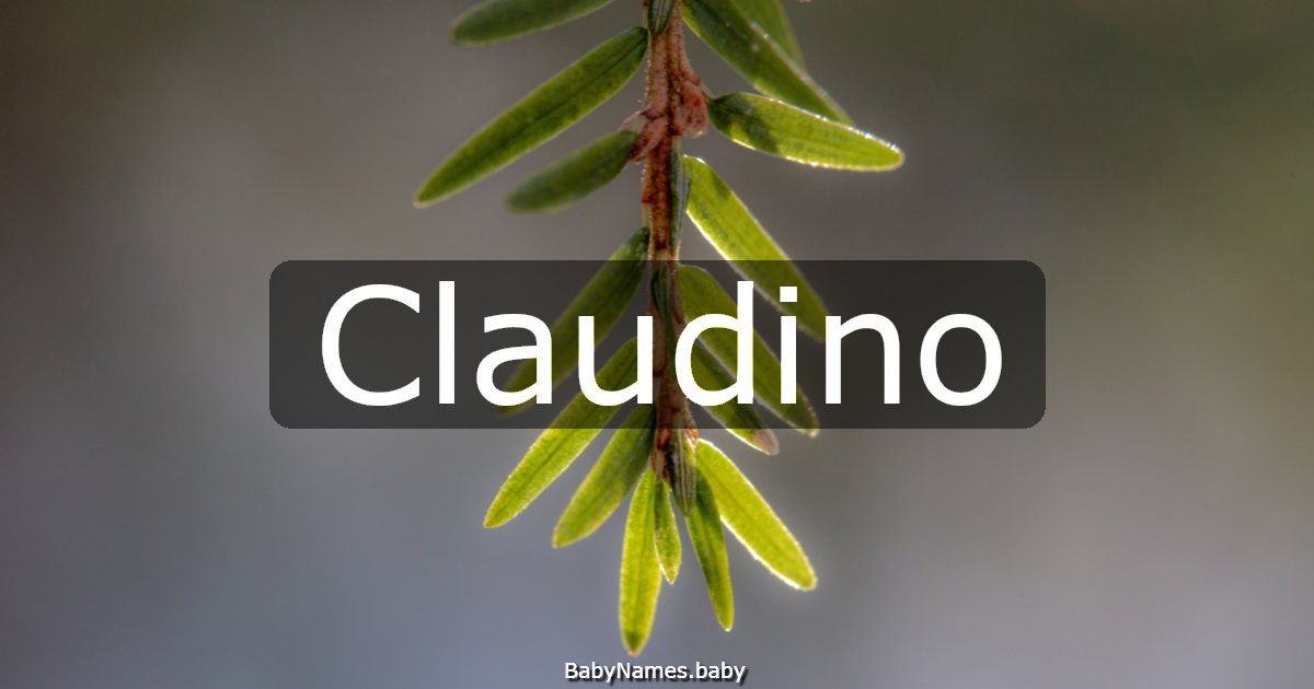 Claudino