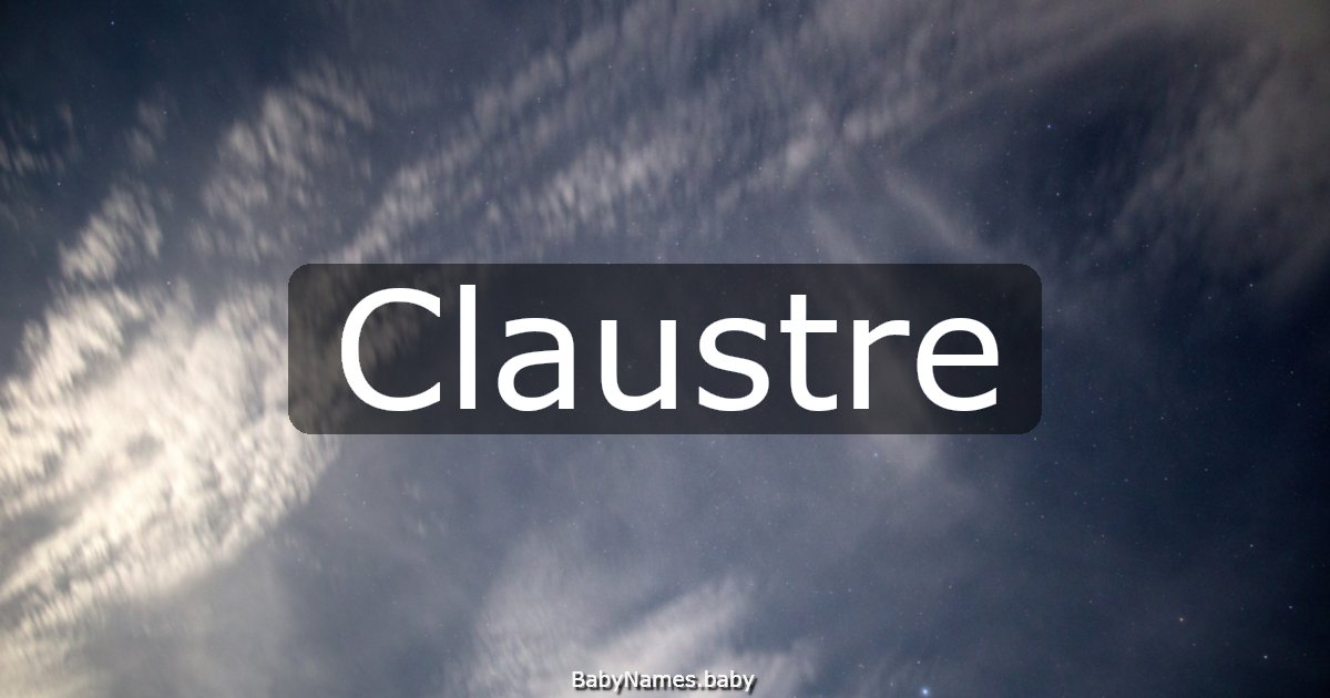 Claustre