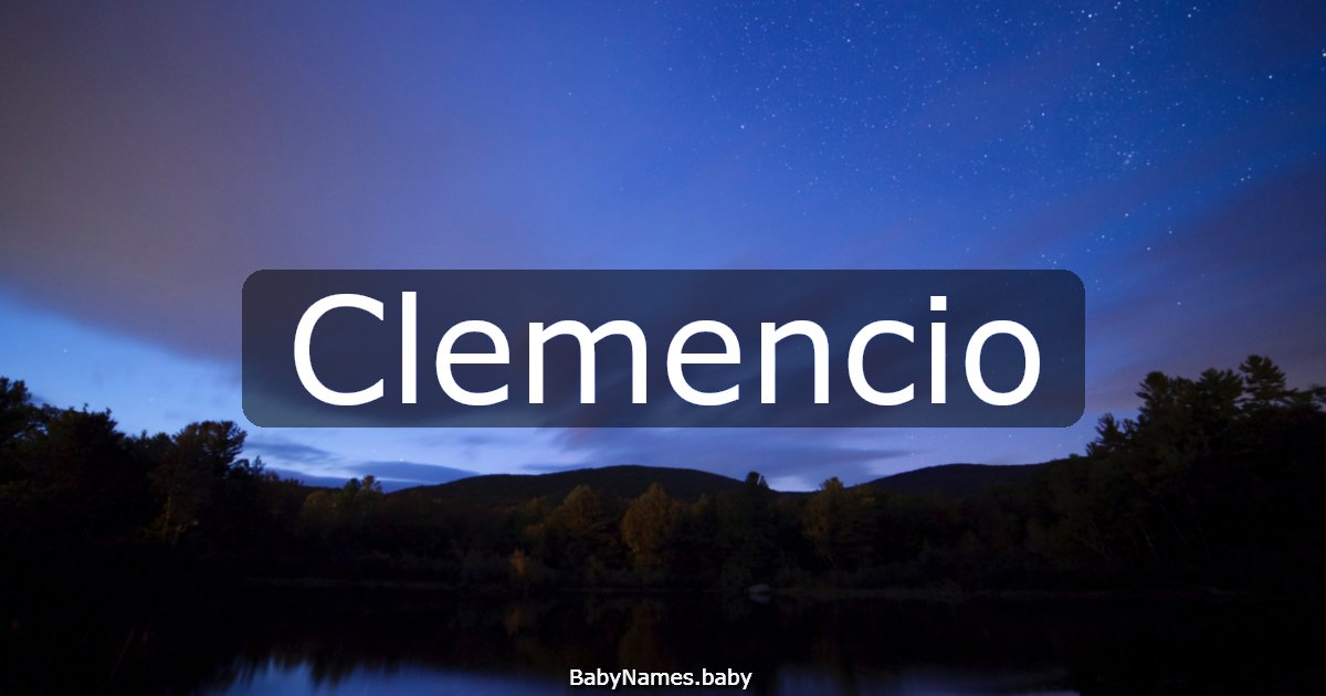 Clemencio