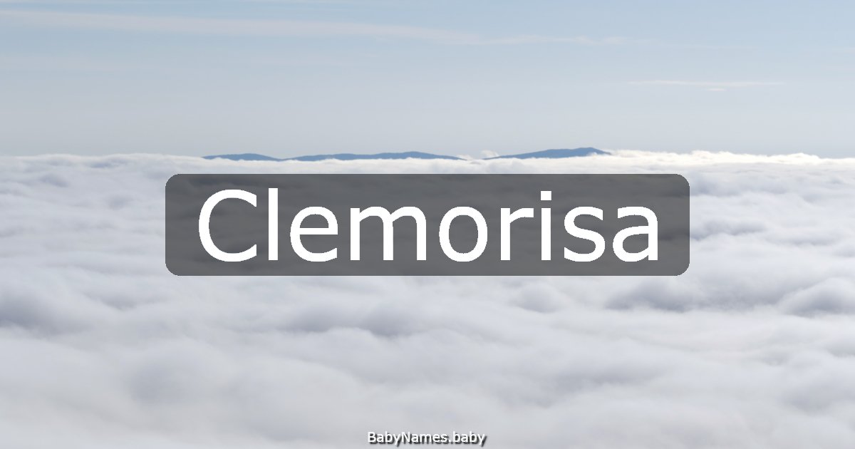 Clemorisa