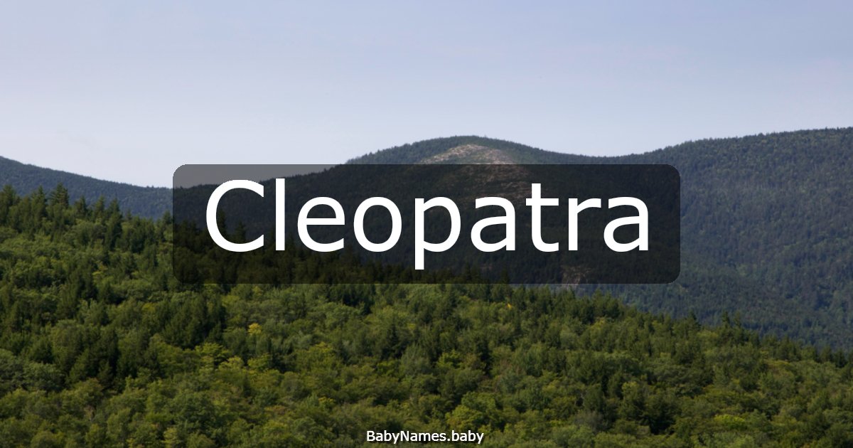 Cleopatra