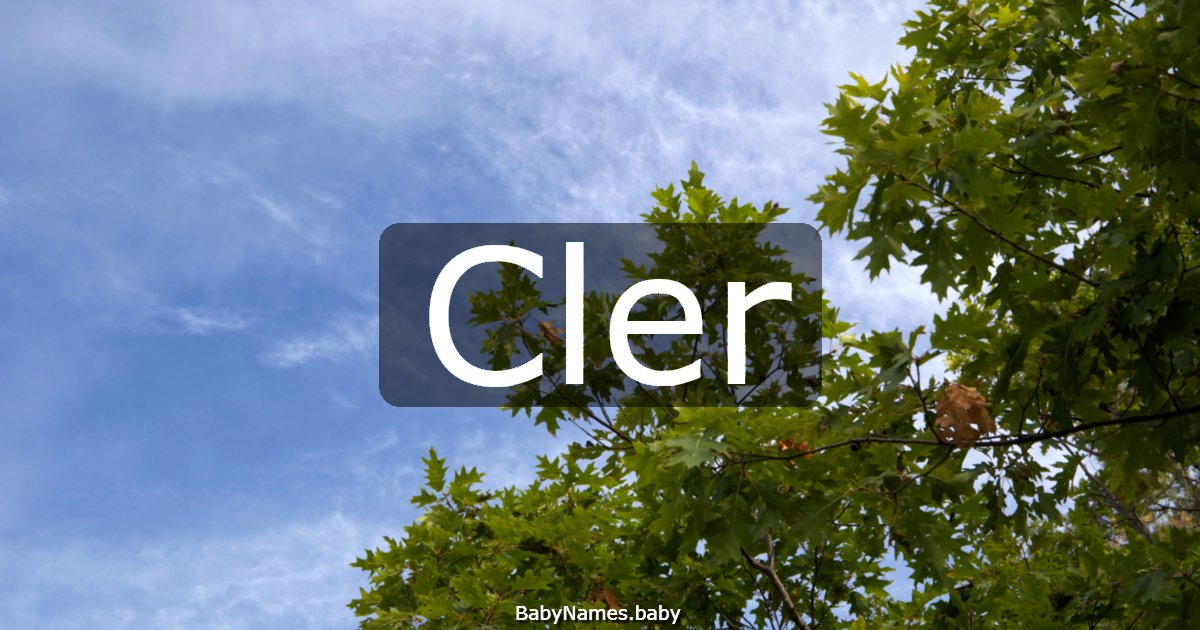 Cler