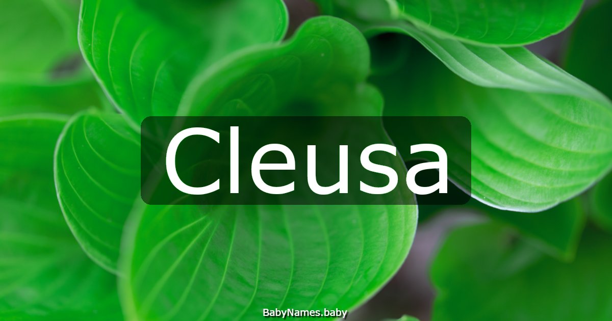 Cleusa
