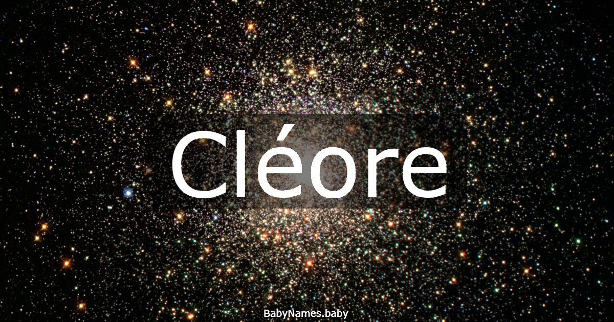 Cléore