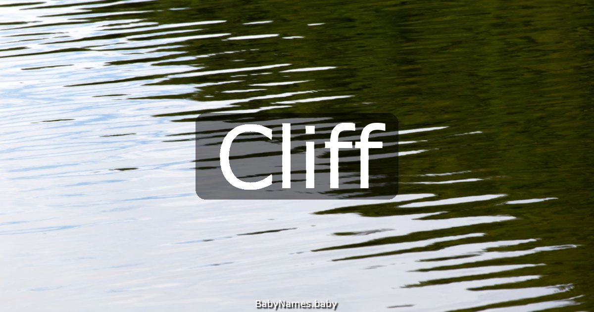 Cliff