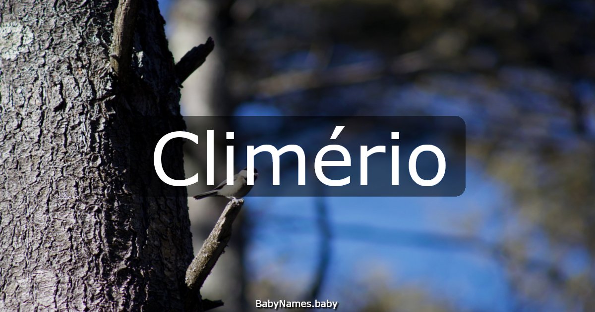 Climério
