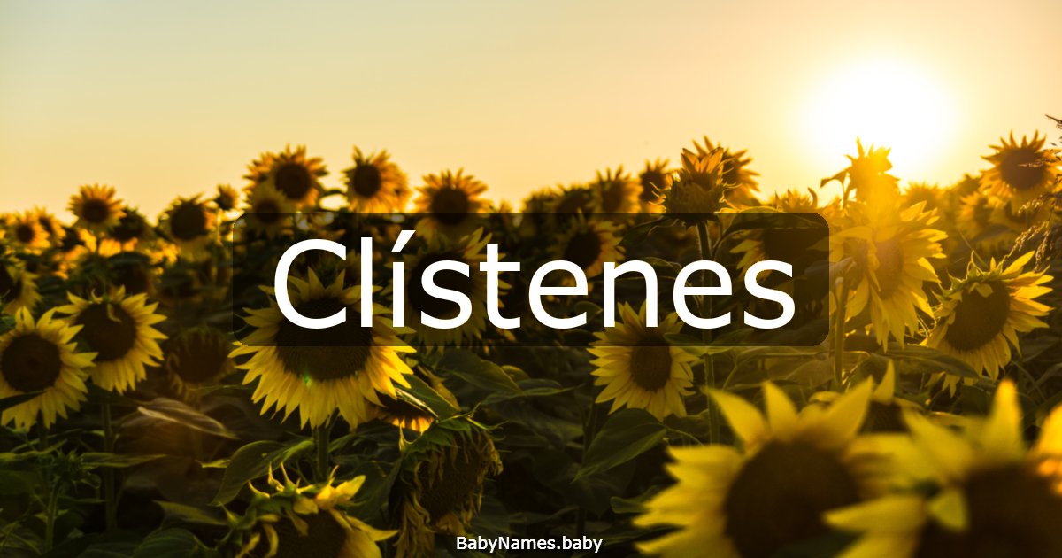 Clístenes